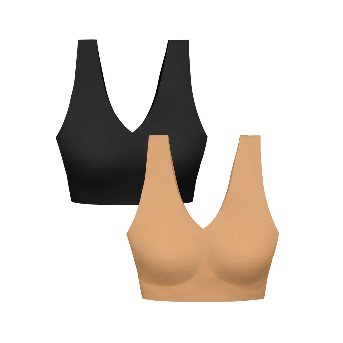 Black and Sunkissed Wireless Bralette Bundle - Image 6