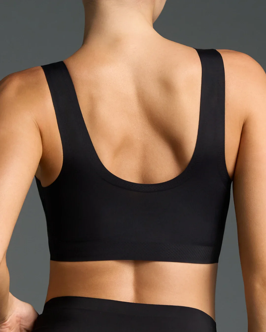 Black Sheer Bralette and Black Wireless Bra Duo - Image 3
