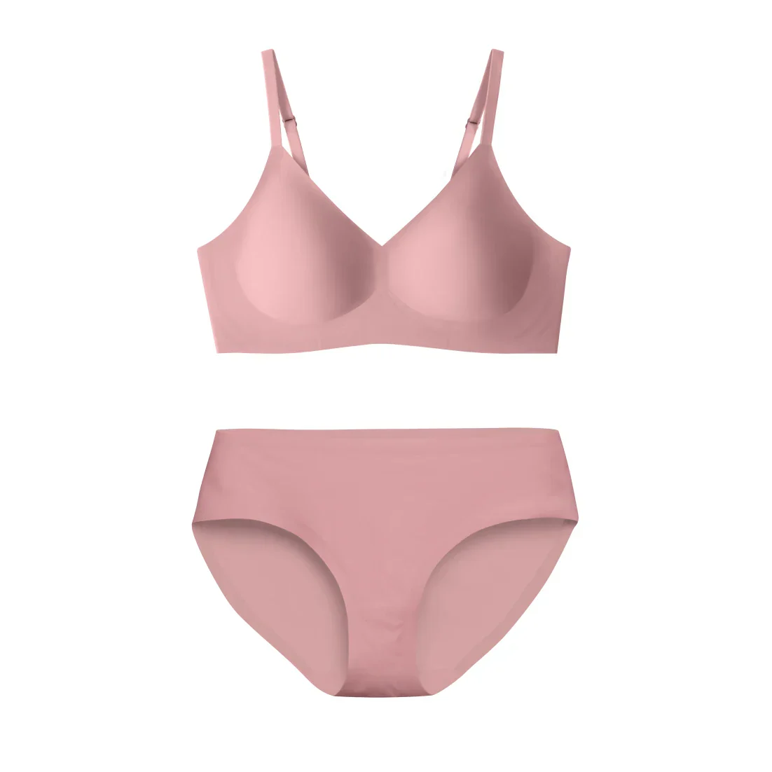 Brandied Apricot Relief Bra and Brief Set - Image 6