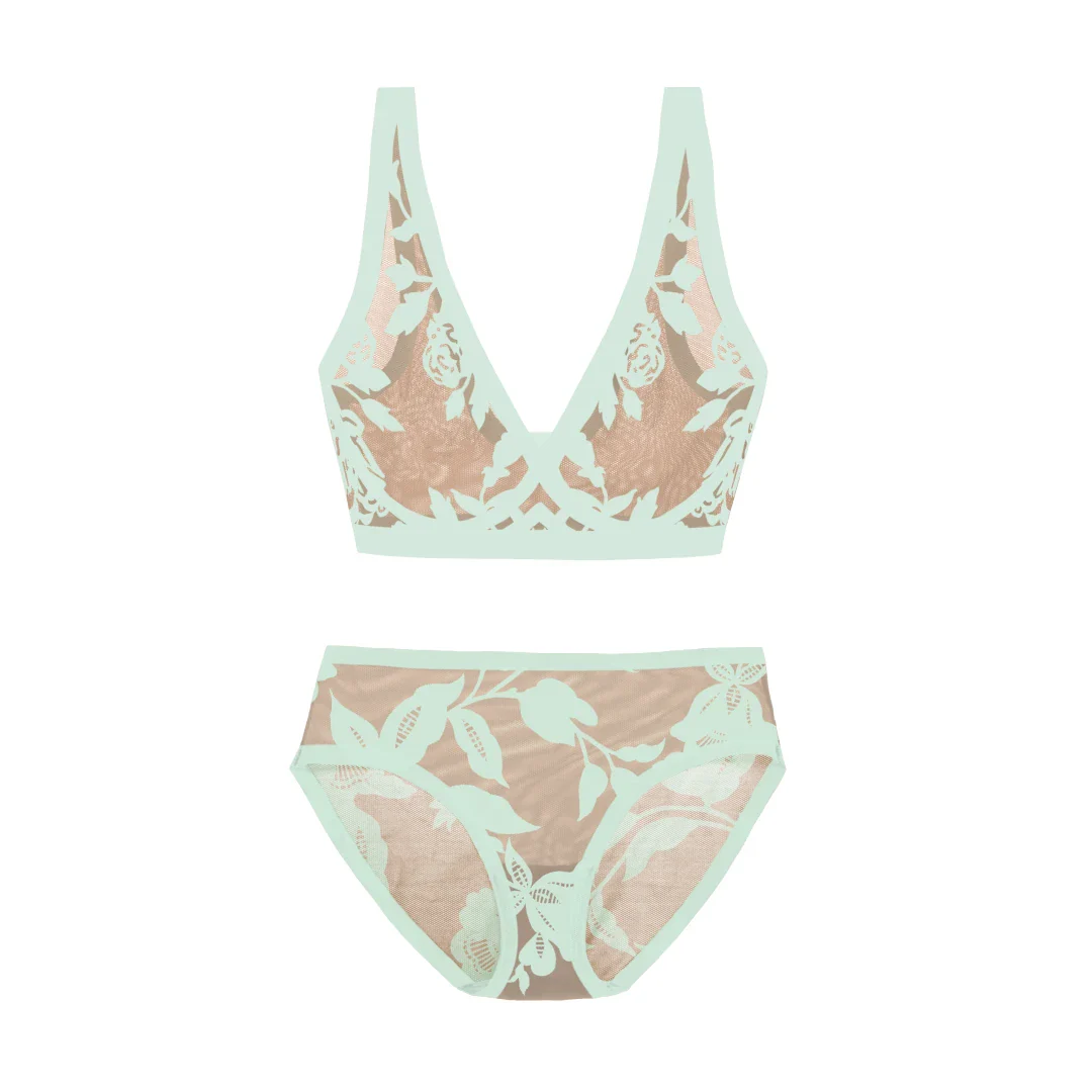 Madam Muse Sheer Bralette and Brief Set - Image 10