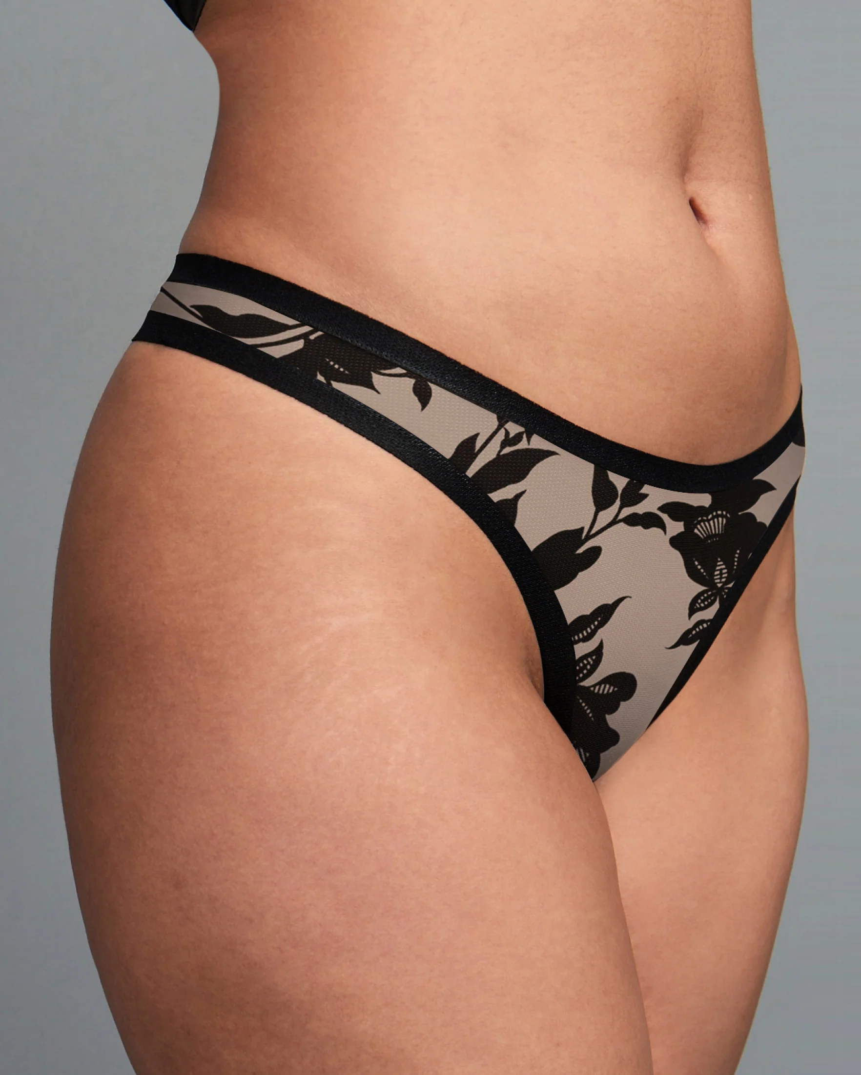 Madam Noir Mesh Thong - Image 5