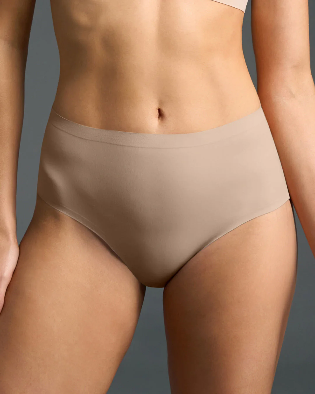 Nude Relief Bra and High-Waisted Set - Image 5