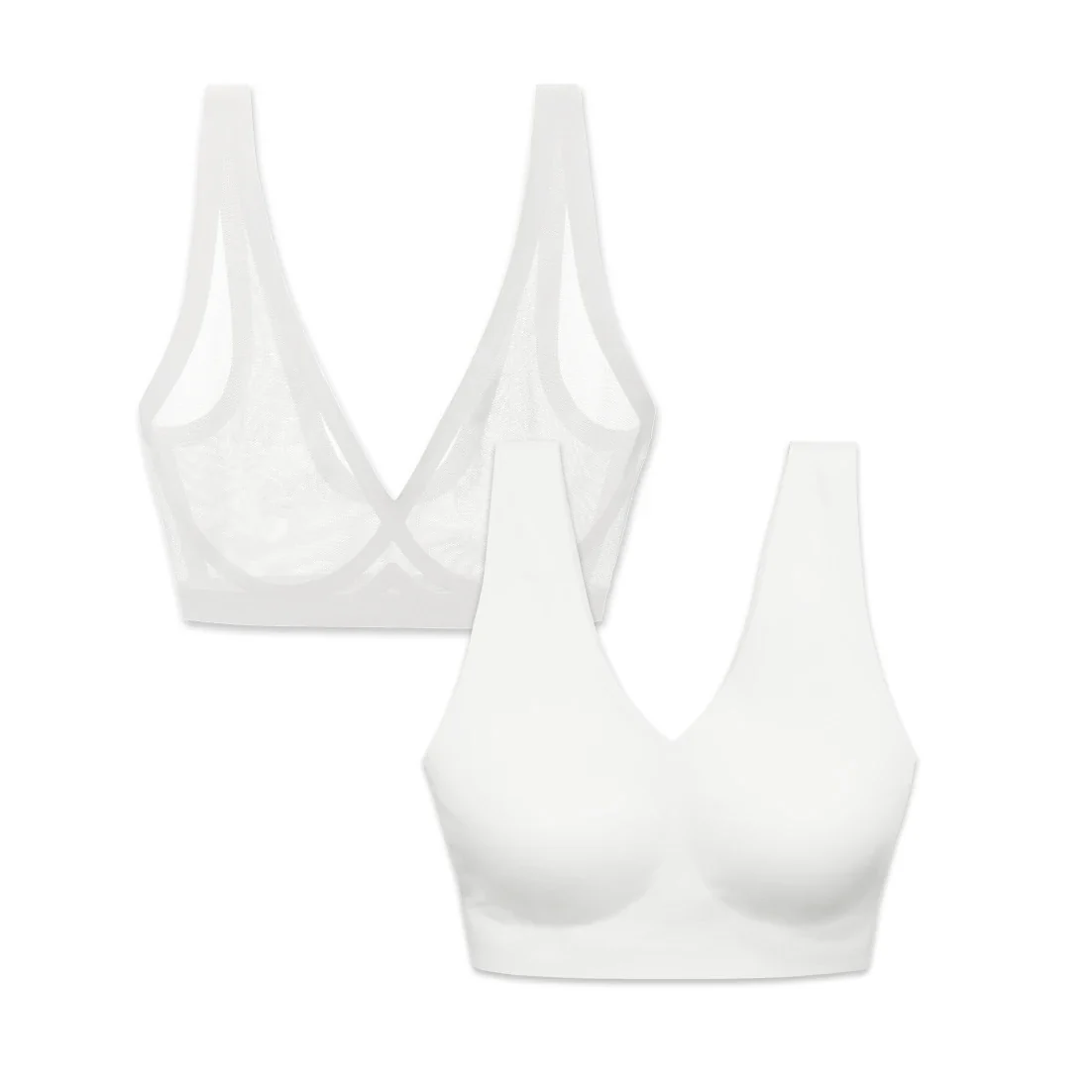 Pearl Sheer Bralette and Pearl Wireless Bra Duo - Image 6