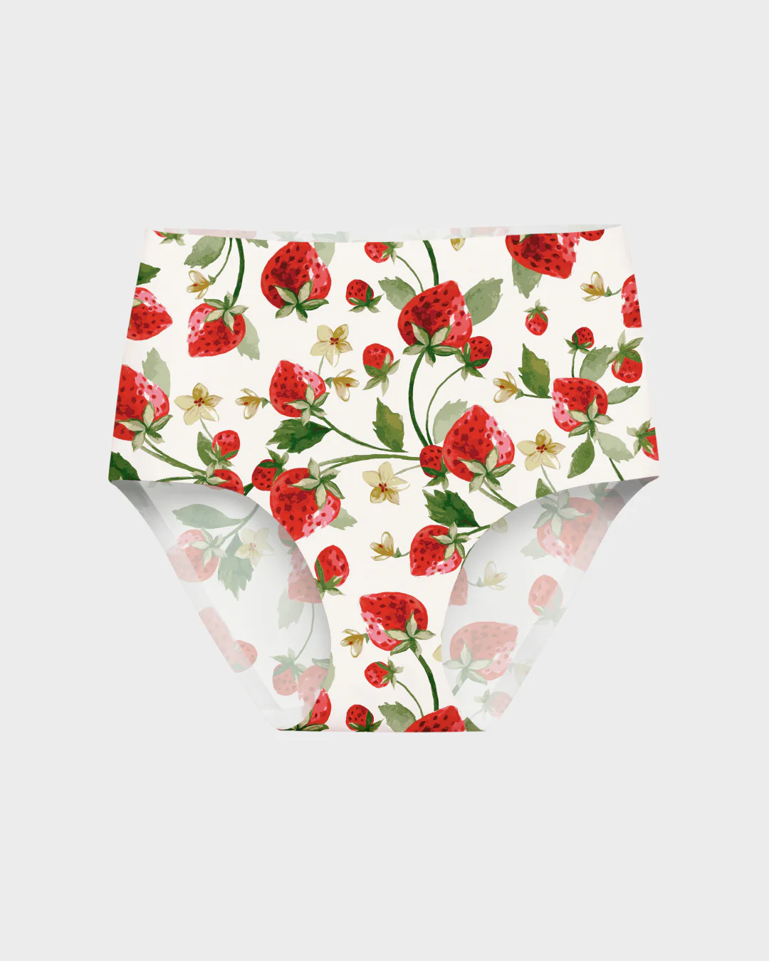 Strawberry Patch High Waisted