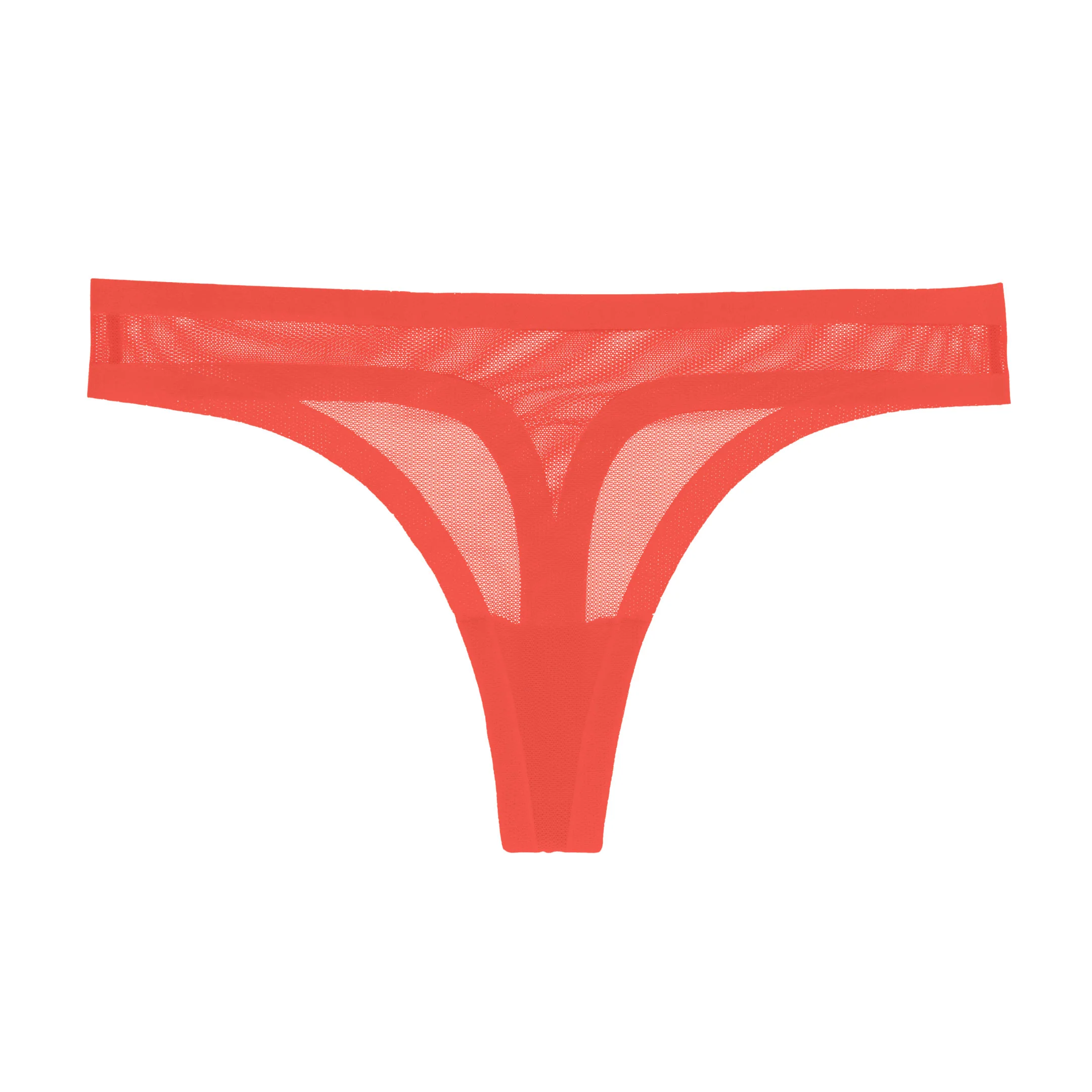 Tangerine Sheer Thong - Image 4